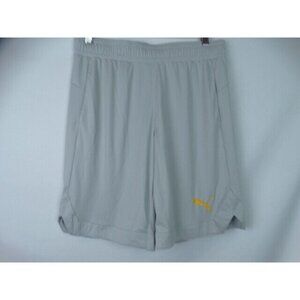Puma Men's Shorts Size Medium Gray DryCell Activewear Basketball Gym Shorts